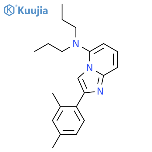 Imidazo[1,2-a]pyridin-5-amine, 2-(2,4-dimethylphenyl)-N,N-dipropyl- structure