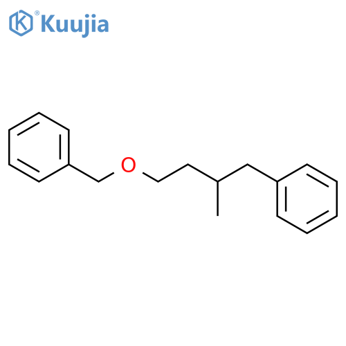 BENZENE, [(3-METHYL-4-PHENYLBUTOXY)METHYL]- structure