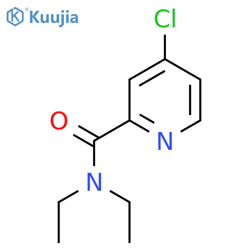 4-Chloro-N,N-diethylpicolinamide structure