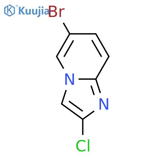 6-Bromo-2-chloroimidazo[1,2-A]pyridine structure
