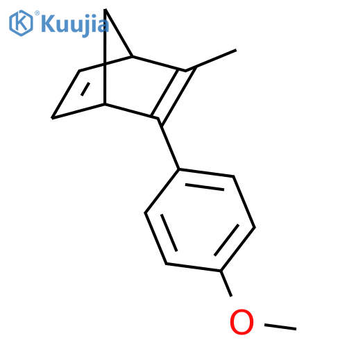 BICYCLO[2.2.1]HEPTA-2,5-DIENE, 2-(4-METHOXYPHENYL)-3-METHYL- structure