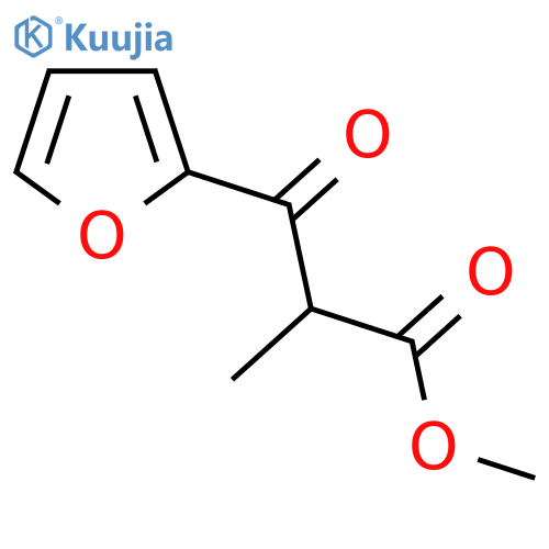 Methyl 3-(furan-2-yl)-2-methyl-3-oxopropanoate structure