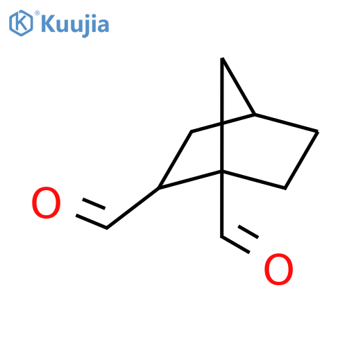 Bicyclo[2.2.1]heptane-2,?-dicarboxaldehyde structure