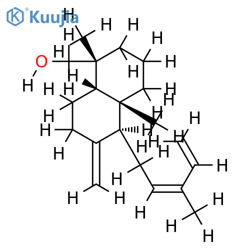 labdan-8(17),12,14-trien-18-ol structure