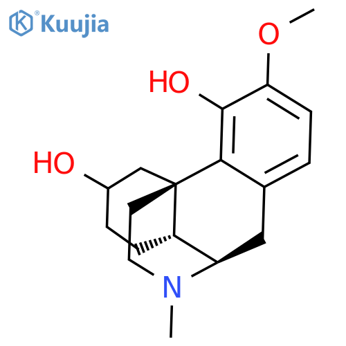 Morphinan-4,6-diol,3-methoxy-17-methyl- (9CI) structure
