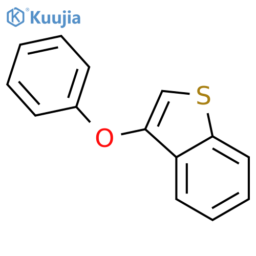 Benzo[b]thiophene, 3-phenoxy- structure