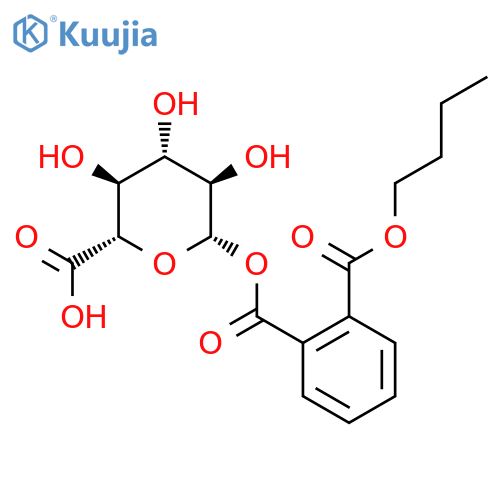 Monobutyl Phthalate Acyl-b-D-glucuronide structure