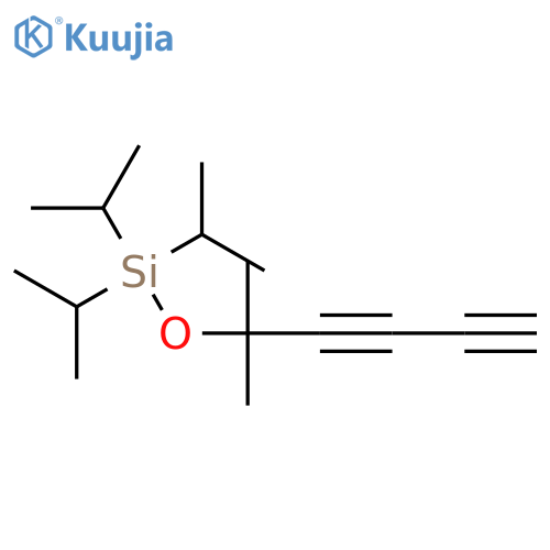 SILANE, [(1,1-DIMETHYL-2,4-PENTADIYNYL)OXY]TRIS(1-METHYLETHYL)- structure