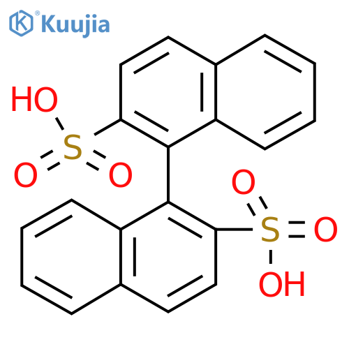 (R)-[1,1'-Binaphthalene]-2,2'-disulfonic acid structure