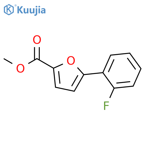 methyl 5-(2-fluorophenyl)furan-2-carboxylate structure
