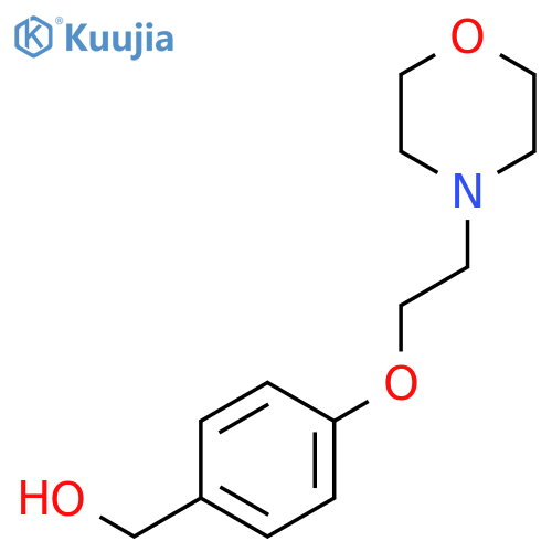 {4-2-(Morpholin-4-yl)ethoxyphenyl}methanol structure