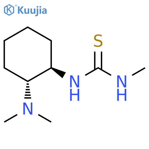 Thiourea, N-[(1R,2R)-2-(dimethylamino)cyclohexyl]-N'-methyl- structure