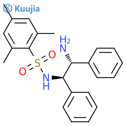 (1R,2R)-N-(2,4,6-TRIMETHYLPHENYLSULFONYL)-1,2-DIPHENYLETHANE-1,2-DIAMINE structure