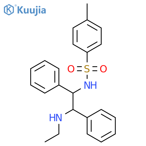 Benzenesulfonamide, N-[(1R,2R)-2-(ethylamino)-1,2-diphenylethyl]-4-methyl- structure