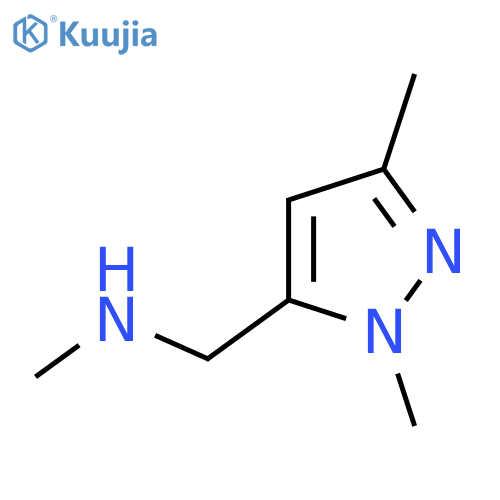 (1,3-dimethyl-1H-pyrazol-5-yl)methyl(methyl)amine structure