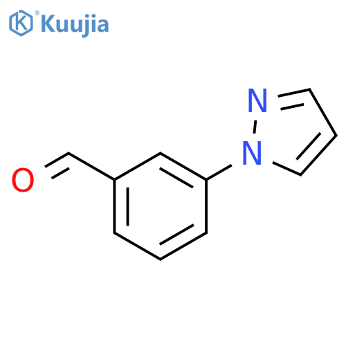 3-(1H-Pyrazol-1-yl)benzaldehyde structure