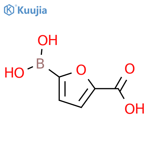5-Boronofuran-2-carboxylic acid structure