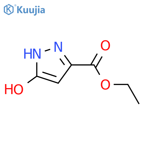 Ethyl 5-hydroxy-1H-pyrazole-3-carboxylate structure
