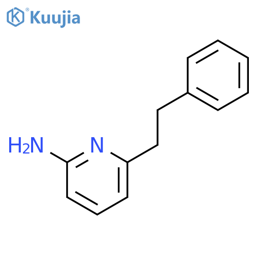2-PYRIDINAMINE, 6-(2-PHENYLETHYL)- structure