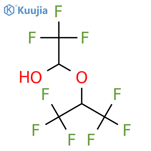Ethanol, 2,2,2-trifluoro-1-[2,2,2-trifluoro-1-(trifluoromethyl)ethoxy]- structure