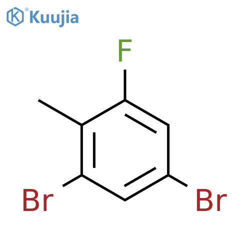 Benzene, 1,5-dibromo-3-fluoro-2-methyl- structure
