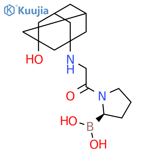 Vildagliptin-boronicacid structure