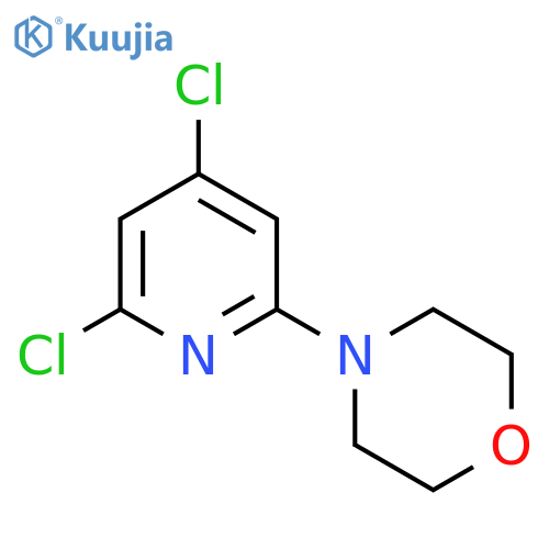 4-(4,6-Dichloropyridin-2-yl)morpholine structure