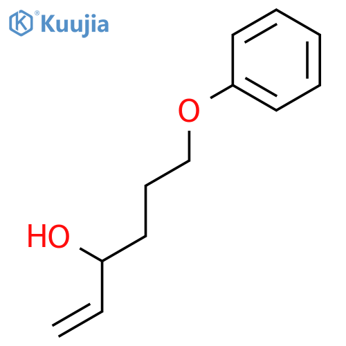 1-Hexen-3-ol, 6-phenoxy- structure