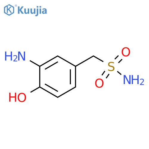 3-Amino-4-hydroxy-N-methyl-benzenesulfonamide structure