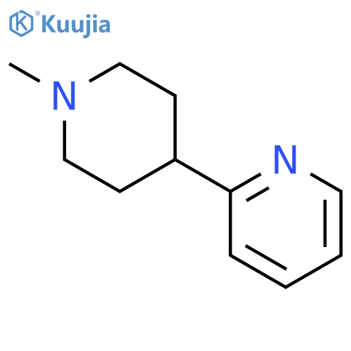 Pyridine,2-(1-methyl-4-piperidinyl)- structure