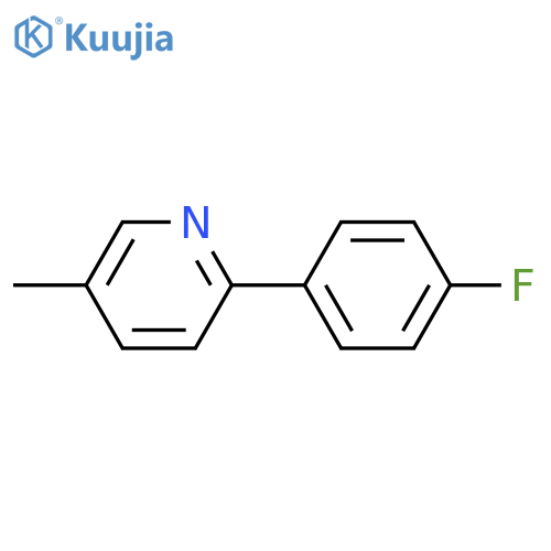 2-(4-Fluorophenyl)-5-methylpyridine structure