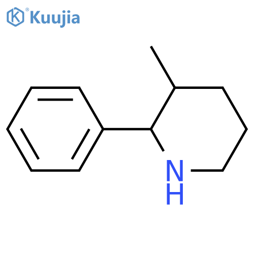 3-methyl-2-phenylpiperidine structure