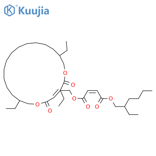 2-Butenedioic acid(2Z)-,2-ethyl-2-[[[(2Z)-4-[(2-ethylhexyl)oxy]-1,4-dioxo-2-butenyl]oxy]methyl]-1,3-propanediylbis(2-ethylhexyl) ester (9CI) structure