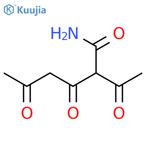 Hexanamide,2-acetyl-3,5-dioxo- structure