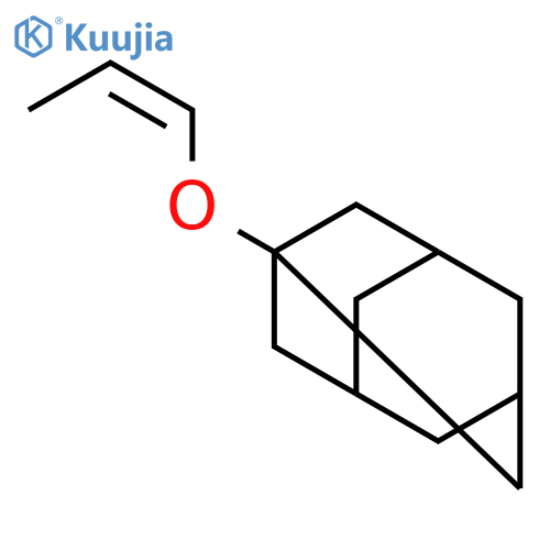 Tricyclo[3.3.1.13,7]decane, 1-[(1Z)-1-propenyloxy]- structure