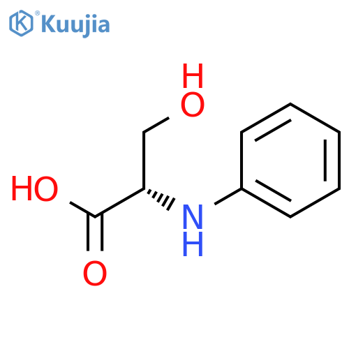 SERINE, N-PHENYL- structure