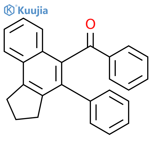 METHANONE, (2,3-DIHYDRO-4-PHENYL-1H-BENZ[E]INDEN-5-YL)PHENYL- structure