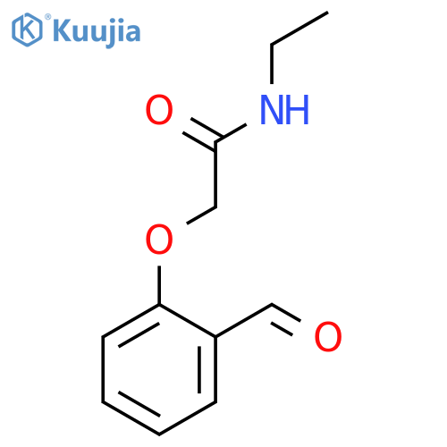 ACETAMIDE, N-ETHYL-2-(2-FORMYLPHENOXY)- structure