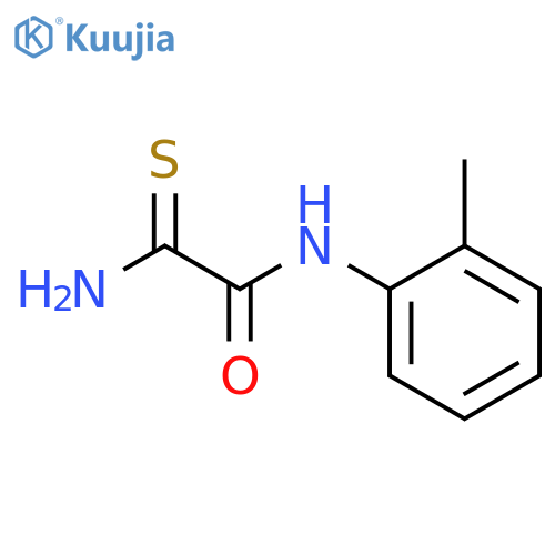 1-carbamothioyl-N-(2-methylphenyl)formamide structure