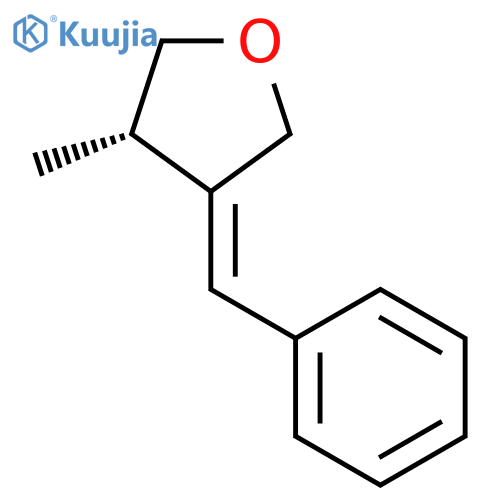 Furan, tetrahydro-3-methyl-4-(phenylmethylene)-, (3S,4Z)- structure