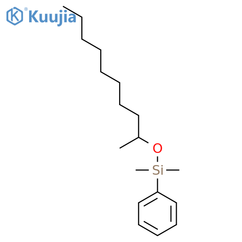 SILANE, DIMETHYL[(1-METHYLNONYL)OXY]PHENYL- structure