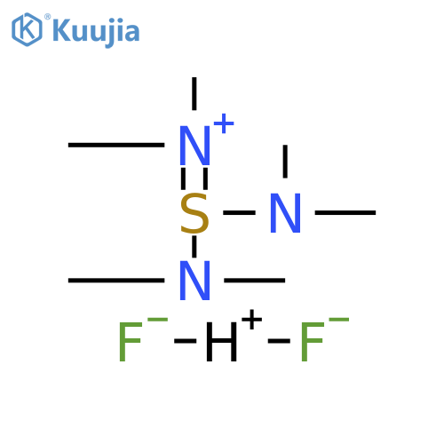 Tris(dimethylamino)sulfonium bifluoride structure