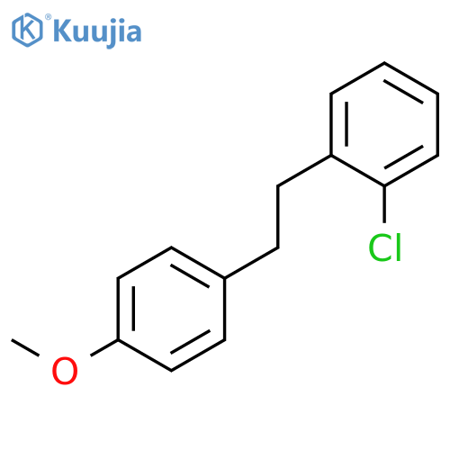 BENZENE, 1-CHLORO-2-[2-(4-METHOXYPHENYL)ETHYL]- structure