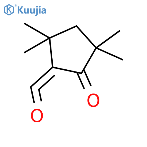 Cyclopentanone, 5-carbonyl-2,2,4,4-tetramethyl- structure
