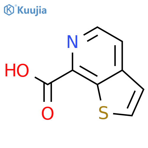 thieno[2,3-c]pyridine-7-carboxylic acid structure