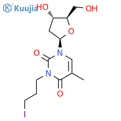 Thymidine, 3-(3-iodopropyl)- structure
