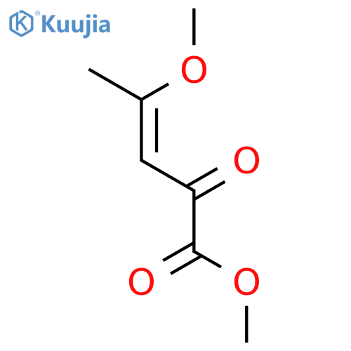 methyl 4-methoxy-2-oxopent-3-enoate structure