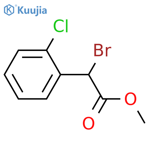 Methyl a-Bromo-2-chlorophenylacetate structure