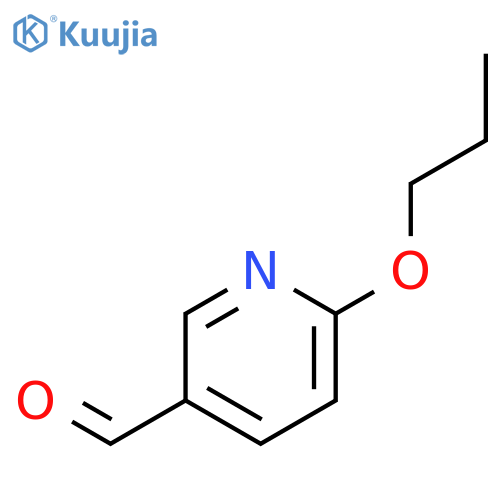 6-Propoxy-3-pyridinecarboxaldehyde structure