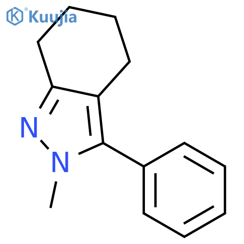 2H-INDAZOLE, 4,5,6,7-TETRAHYDRO-2-METHYL-3-PHENYL- structure